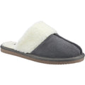 Hush Puppies Arianna Wildleder Damen Hausschuhe In Grau