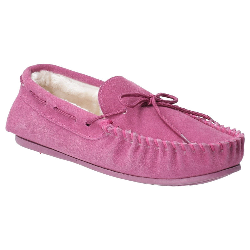 Hush Puppies Allie Wildleder Hausschuhe Für Damen In Rosa