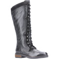 Hush Puppies Rudy Damenstiefel Aus Schwarzem Wildleder