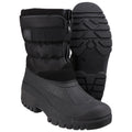 Cotswold Chase Stoff Schwarze Farbe Gummistiefel