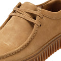 Clarks Main Torhill Lo Herren Schnürschuhe Aus Braunem Wildleder