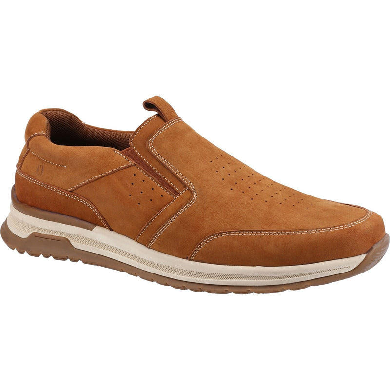 Hush Puppies Cole Leder Herren-Tan-Loafer