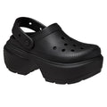 Crocs Stomp Clog Thermoplastische Schwarze Clogs