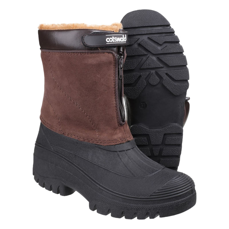 Cotswold Venture Synthetische Braune Gummistiefel