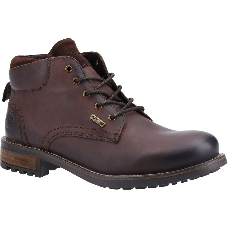 Cotswold Woodmancote Braune Herrenstiefel Aus Leder