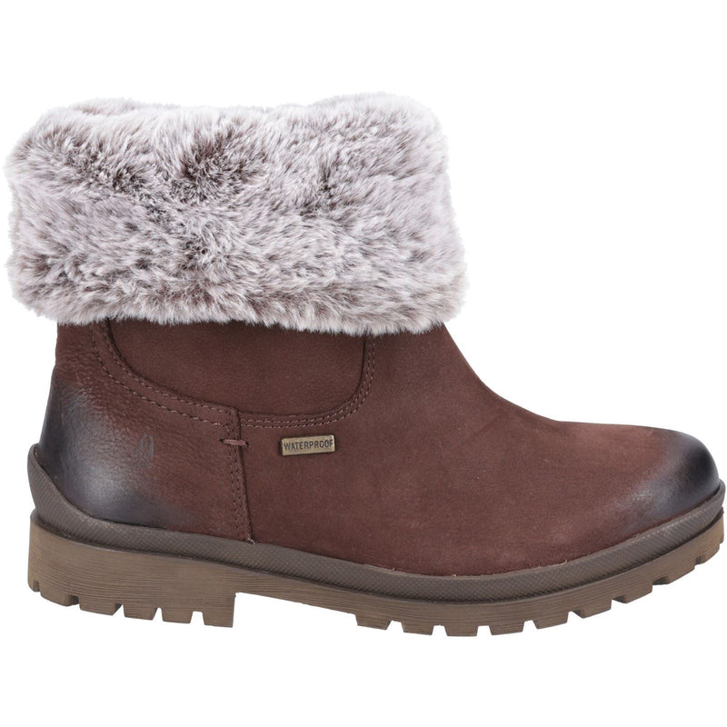 Hush Puppies Alice Damenstiefel Aus Braunem Leder