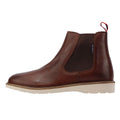 Ben Sherman Hampton Rote Herrenstiefel Aus Leder