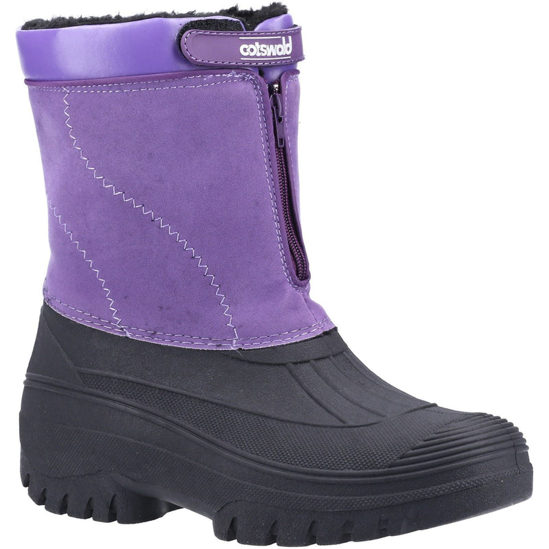 Cotswold Venture Synthetische Violette Gummistiefel