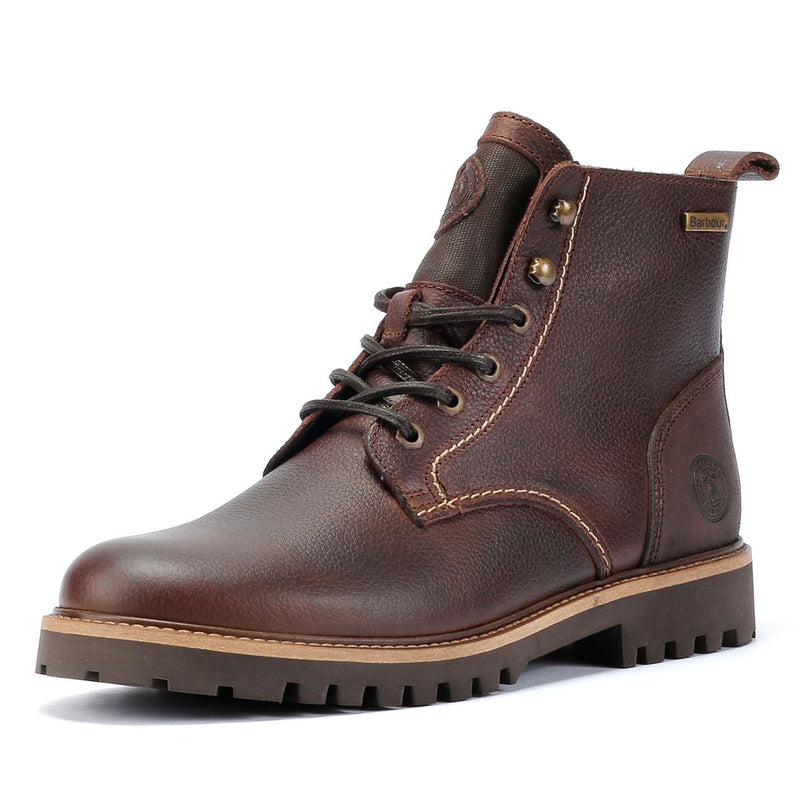 Barbour Foggy Braune Herrenstiefel Aus Leder