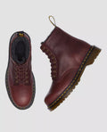 Dr. Martens 1460 WL Grizzly Lederrote Stiefel