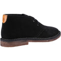 Hush Puppies Samuel Wildleder Herren Schwarze Stiefel