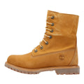 Timberland Warm Lined Waterproof Damenstiefel Aus Braunem Leder