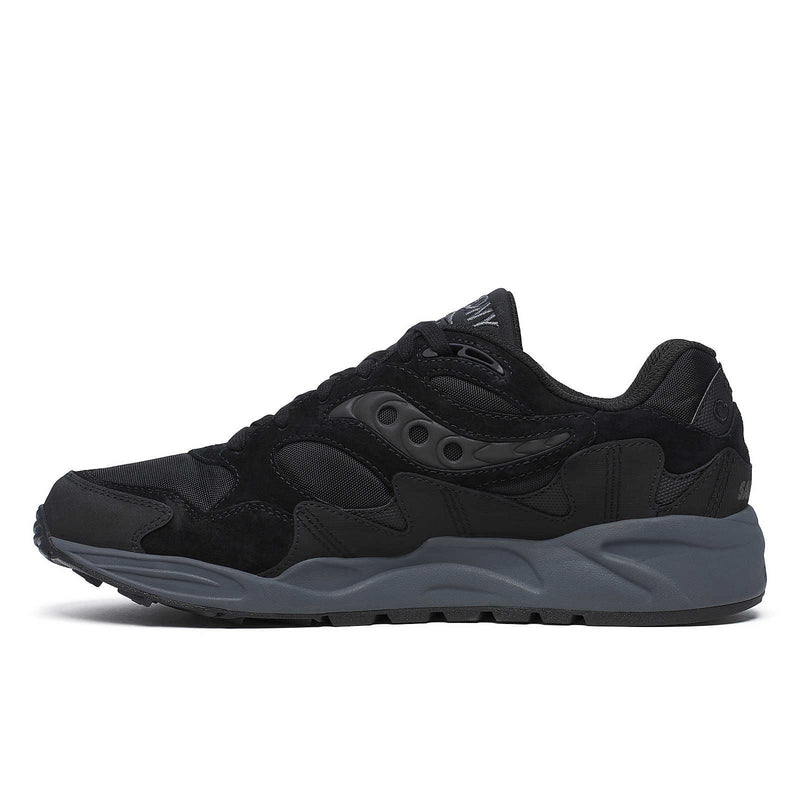 Saucony Grid Shadow 2 Schwarze Turnschuhe