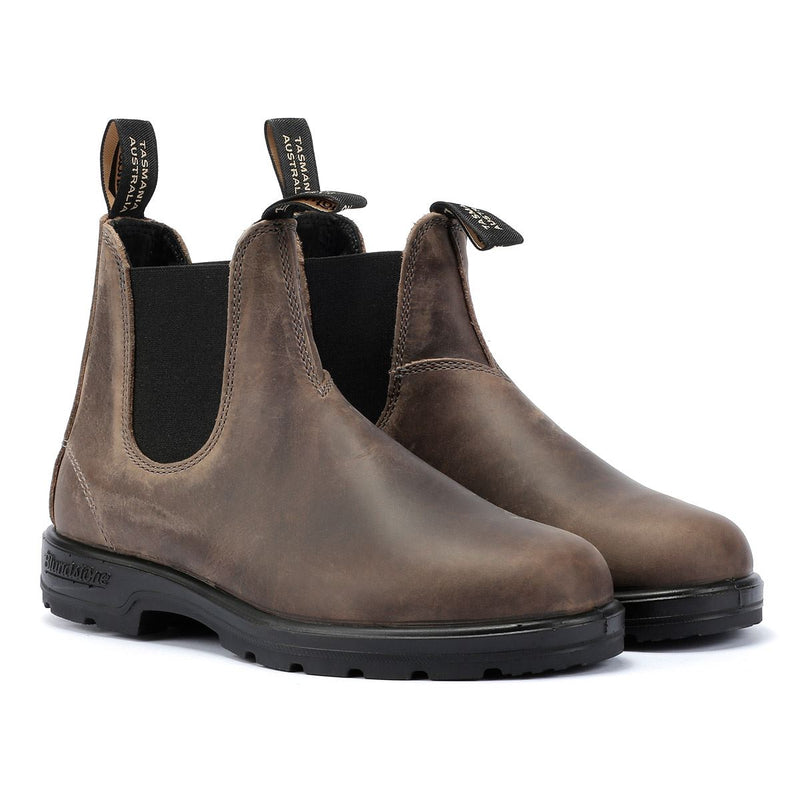 Blundstone Classic Ledergraue Stiefel