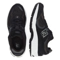 New Balance 2002 Wildleder-Schwarze Turnschuhe