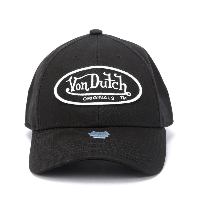 Von Dutch Dad Baseball Baumwollschwarze Kappe