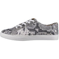 Hush Puppies Tessa Wildleder Damen Pythonsneaker