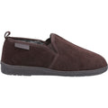 Hush Puppies Arnold Wildleder Herren Hausschuhe In Braun