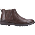 Hush Puppies Gary Kunstleder Herren Stiefel In Braun