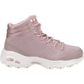 Skechers D'Lites Leder Damen Stiefeletten In Zartrosa