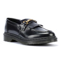 Dr. Martens Adrian Schwarze Farbe/Gepolsterte Glatte Lederschuhe