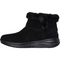 Skechers On-the-GO Stellar - Cozy Step Unterwegs Erstklassig - Bequeme Lederstiefel Für Damen In Schwarz