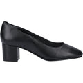 Hush Puppies Anna Leder Damen Schwarze Absätze