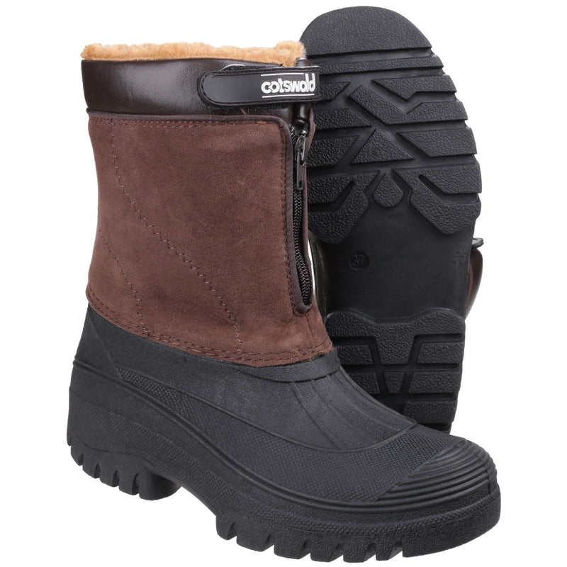 Cotswold Venture Synthetische Braune Gummistiefel