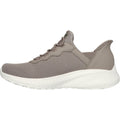 Skechers BOBS Sport Squad Chaos Textile Damen-Taupe-Sneaker