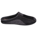 Cotswold Westwell Stoff Herren Hausschuhe In Schwarz