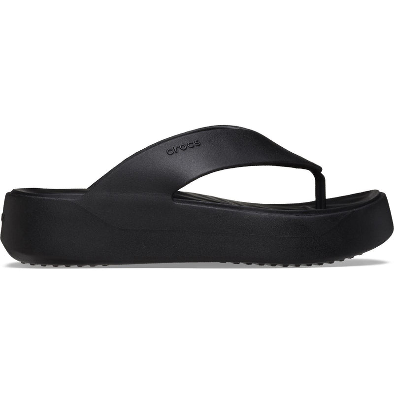 Crocs Getaway Platform Damen Sandalen Aus Thermoplastischem Material In Schwarz