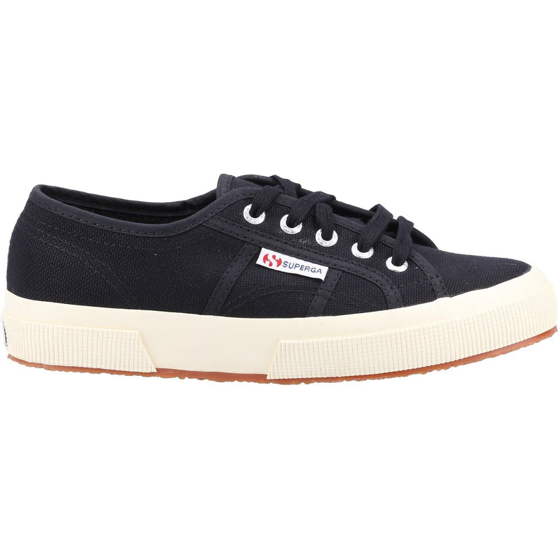 Superga 2750 Cotu Classic 100% Baumwolle Damen Schwarze Sneaker