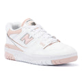 New Balance 550 Damen Weiße/Rosa Sand Leder Sneaker