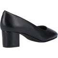 Hush Puppies Anna Leder Damen Schwarze Absätze