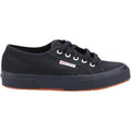 Superga 2750 Cotu Classic 100% Baumwoll-Damenvollschwarze Turnschuhe