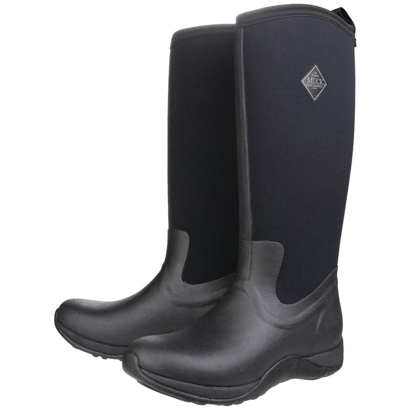 Muck Boots Arctic Adventure Schwarze Gummistiefel