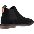 Hush Puppies Shaun Wildleder Herren Schwarze Stiefel