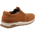 Hush Puppies Cole Leder Herren-Tan-Loafer