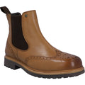 Hunter Cawdor Leder Herren Stiefel In Tan