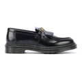 Dr. Martens Adrian Schwarze Farbe/Gepolsterte Glatte Lederschuhe