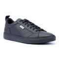 Hugo Morrie Tennis Herren Schwarze Turnschuhe