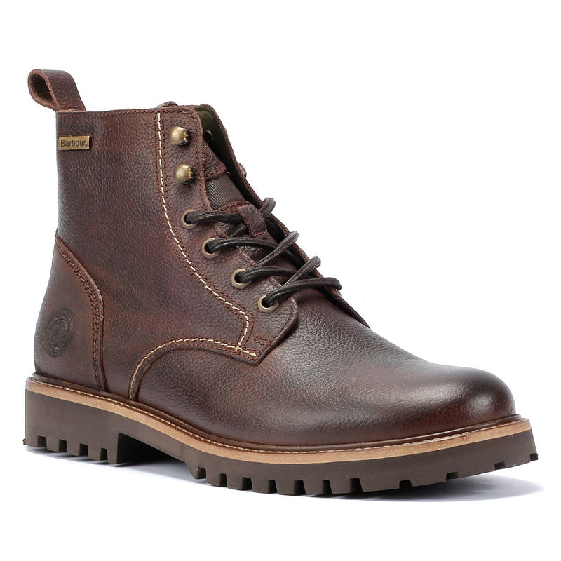 Barbour Foggy Braune Herrenstiefel Aus Leder