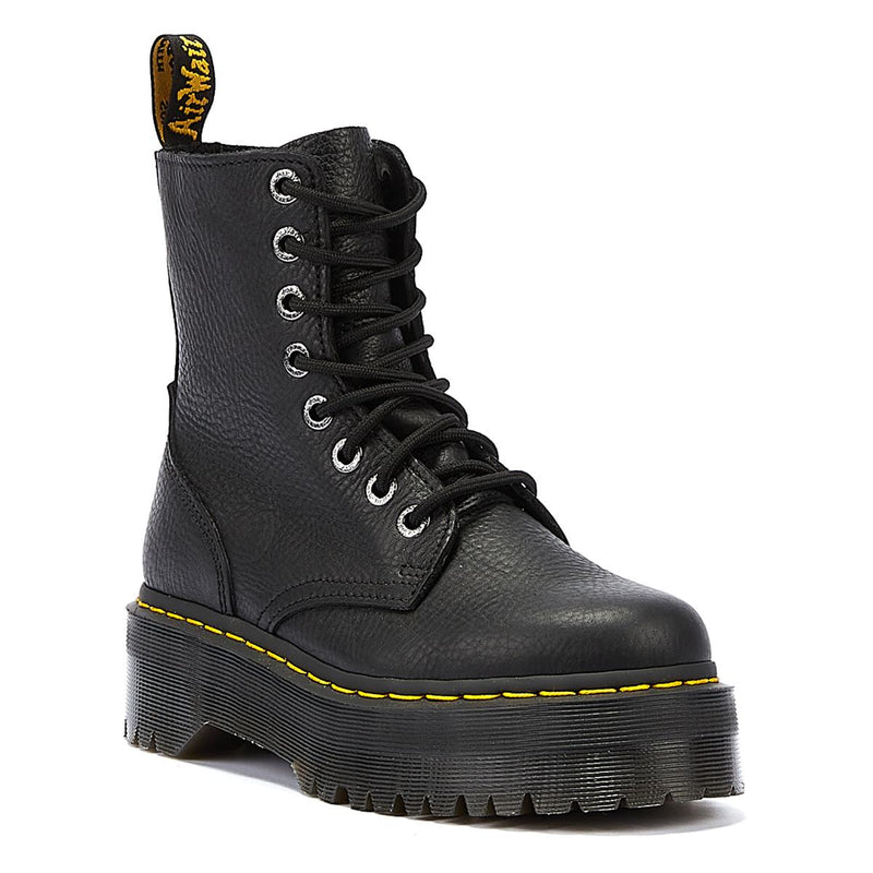 Dr. Martens Jadon 3 Pisa Leder Schwarze Stiefel