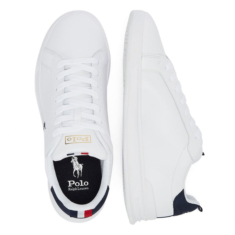 Ralph Lauren Hrt Ct Ii Sneakers Low Weiße Turnschuhe