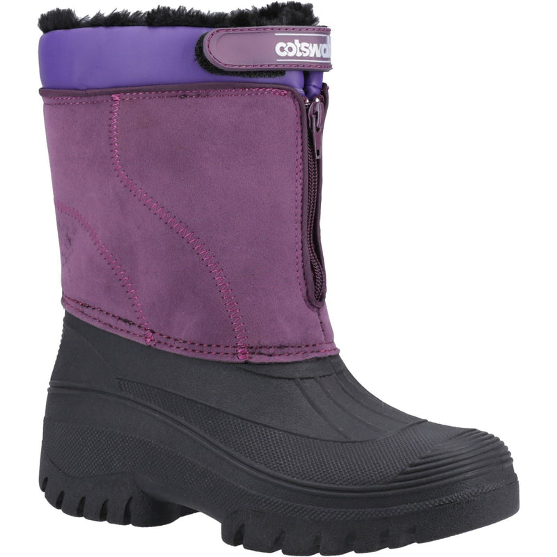 Cotswold Venture Synthetische Violette Gummistiefel