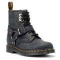 Dr. Martens 1460 Hardware Antique Leder Damen Schwarze Farbe Stiefel