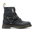 Dr. Martens 1460 Hardware Antique Leder Damen Schwarze Farbe Stiefel