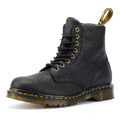 Dr. Martens 1460 WL Grizzly Leder Schwarze Stiefel