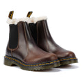 Dr. Martens 2976 Leonore Damenstiefel Aus Braunem Leder