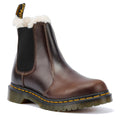 Dr. Martens 2976 Leonore Damenstiefel Aus Braunem Leder